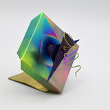 Small Titanium Table Clock By Kirk McCarthy