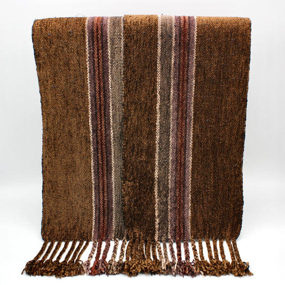 Nutmeg Chenille Scarf By Spring Kraeger