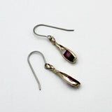 Watermelon Tourmaline Earrings By Junko Stickney