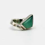 Green Opal Ring By Junko Stickney