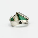 Green Opal Ring By Junko Stickney