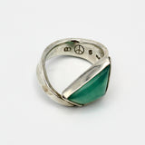 Green Opal Ring By Junko Stickney