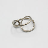 Curly Wide Ring By Junko Stickney