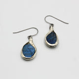 Wrapped Labradorite Earrings By Junko Stickney