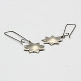 Eight-Pointed Star Earrings By Junko Stickney