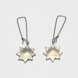 Eight-Pointed Star Earrings By Junko Stickney