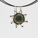 Folded Flower Choker By Junko Stickney