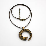 Perforated Open Circle Pendant By Hadar Jacobson