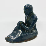 Seated Young Woman By Traudel Prussin