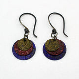 Stacked Primaries Earrings By Janet Kaufman