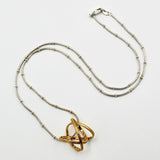 Gold Mobius Necklace By Kathleen Maley