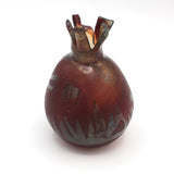 Sandblasted Pomegranate By Melodie Beylik