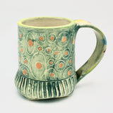 Patchwork Mug in Green By Daniel Oliver