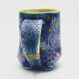 Patchwork Mug in Blue By Daniel Oliver