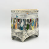 Oval Vase By Daniel Oliver