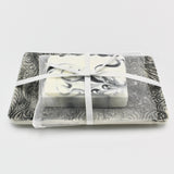 Soap With Dish in Grey By Jacqeuline Thompson