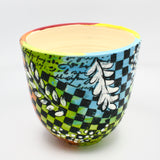 Colorful High Sided Bowl By Jacqueline Thompson