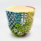 Colorful High Sided Bowl By Jacqueline Thompson