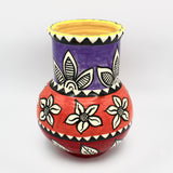 Colorful Vase By Jacqueline Thompson