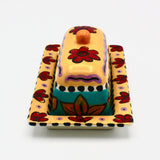 Butter Yellow Butter Dish By Jacqueline Thompson