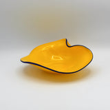 Yellow Loopy Bowl by Mathew Porkola