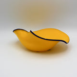 Yellow Loopy Bowl by Mathew Porkola