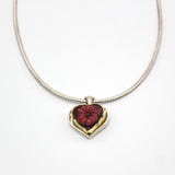 Heart Cake Necklace By Carrie Tillie
