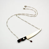 Chef's Knife Necklace By Carolyn Tillie