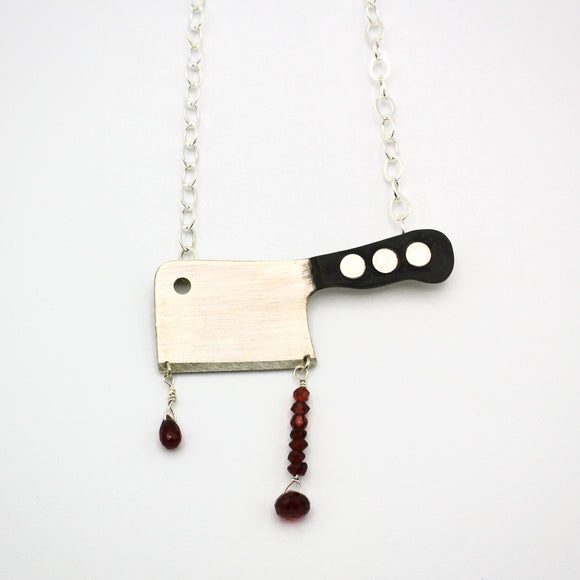 Butcher's Knife Necklace By Carolyn Tilllie