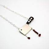 Butcher's Knife Necklace By Carolyn Tilllie