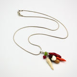 Assorted Veggie Necklace By Carolyn Tillie