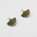 Beaded Flower Earrings By Jena Hounshell