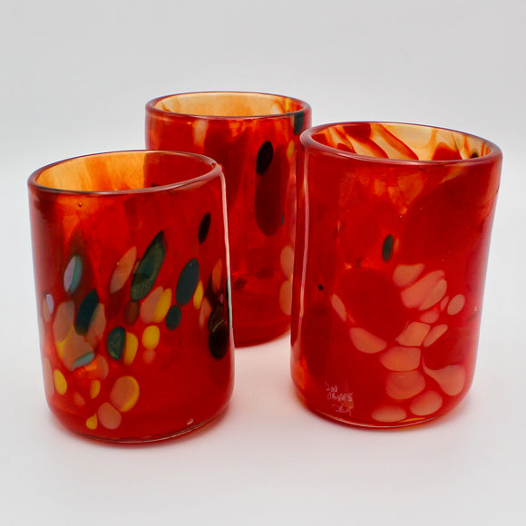 Red Tumblers By Jon Oakes