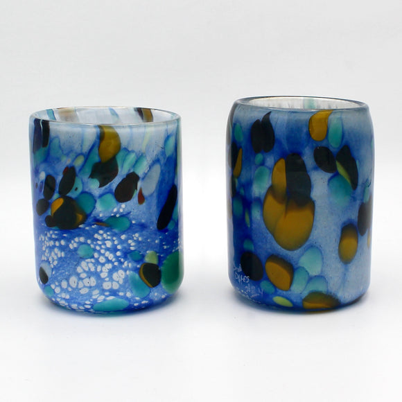 Blue Tumblers By Jon Oakes