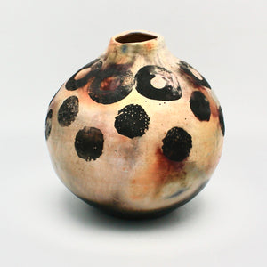 Spherical Pit Fired Vessel By Melissa Woodburn