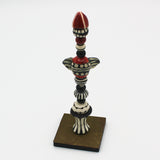 Heart Totem With Wings By Gail Splaver