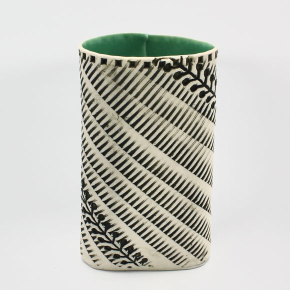 Patterned Vase By Wendy Draper