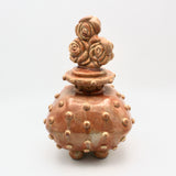 Rose Lidded Vessel By Geraldine GaNun