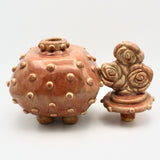 Rose Lidded Vessel By Geraldine GaNun