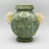 Vase With Daisy Handles By Geraldine GaNun