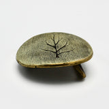 Belt Buckle With Tree Motif By David M Bowman Studio