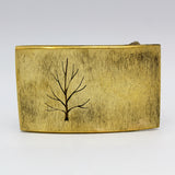 Tree Belt Buckle By David Bowman Studio