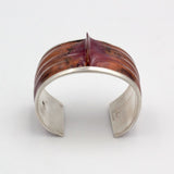 Copper Dragon-Back Bracelet By David M. Bowman Studio