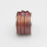 Copper Dragon-Back Bracelet By David M. Bowman Studio