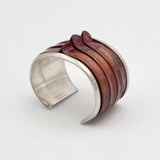 Copper Dragon-Back Bracelet By David M. Bowman Studio
