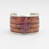 Copper Dragon-Back Bracelet By David M. Bowman Studio