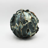 Large Vessel of Blue Leaves By Nessy Barzilay