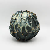 Large Vessel of Blue Leaves By Nessy Barzilay