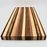 Striped Hardwood Cutting Board By David Eichorn