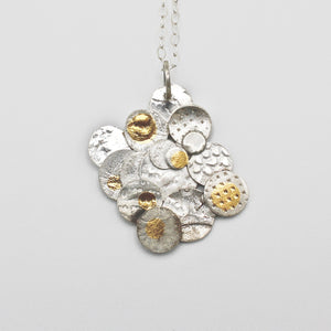 Kuem Boo Fused Circles Necklace By Sarah Liron